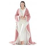 SEALY ELECTRIC BLANKET WEARABLE WITH FOOT POCKET,