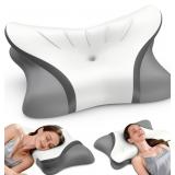 CERVICAL NECK PILLOW FOR PAIN RELIEF, BED PILLOWS