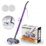 SCRUBBING STEAM MOP WITH ROTATING PADS,ALL-IN-ONE