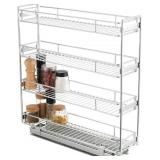 OCG 4-TIER PULL OUT KITCHEN CABINET SPICE RACK HOL