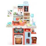 $50 HOLYFUN Kids Kitchen Playset, Kitchen Set for