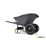 $199 GORILLA 8 CU. FT. DUAL-WHEEL WHEELBARROW, PRO