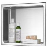 14 IN. W X 12 IN. H X 4 IN. D STAINLESS STEEL BATH