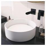 $170 ANVIL MODERN WHITE MATTE STONE 16 IN. L X 16