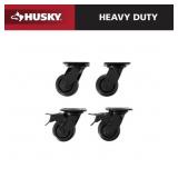 HUSKY 4 IN. CASTER KIT FOR HEAVY DUTY WELDED STEEL