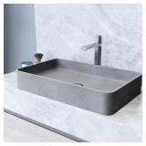 $185 BASILICA GOTHIC GRAY CONCRETO STONE 23 IN. L