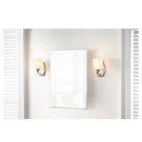 GLACIER BAY 16 IN. W X 26 IN. H RECTANGULAR WOOD C