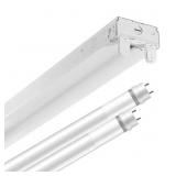 1 LOT (2) SLES 4 FT. 64-WATT EQUIVALENT 2-LAMP STR