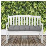 42 IN. W RECTANGULAR PATIO BENCH CUSHION IN MOON M