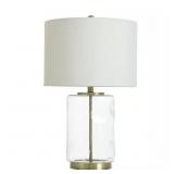 $120 26.5 IN. BRASS GINGER JAR TASK AND READING TA