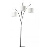 $103 WILSONART 83 IN. BLACK ARCHED TREE FLOOR LAMP