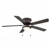 HUGGER 56 IN. LED ESPRESSO BRONZE CEILING FAN