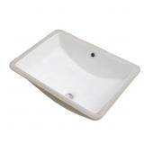 $112 21 IN. X14 IN. WHITE CERAMIC RECTANGULAR UNDE