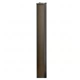 MAIL BOSS 43 IN. POWDER COATED BRONZE STEEL MAILBO