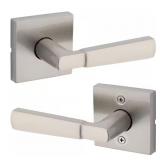 PERTH SATIN NICKEL REVERSIBLE SQUARE STRAIGHT HALL
