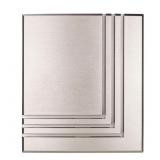 DEFIANT WIRELESS OR WIRED DOORBELL CHIME, BRUSHED
