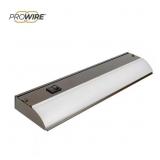 1 LOT OF 1-DIRECT WIRE 12 IN. LED OIL-RUBBED BRONZ