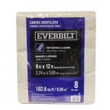9 FT. X 12 FT. MEDIUM DUTY CANVAS DROP CLOTH