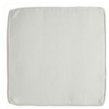 1 LOT (2) WHITE OUTDOOR SEAT CUSHIONS