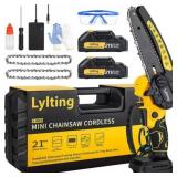 6 INCH BATTERY POWERED ELECTRIC CHAIN SAW, IDEAL F