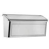 VENICE STAINLESS STEEL, SMALL WALL MOUNT MAILBOX