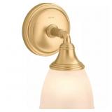 DEVONSHIRE 1 LIGHT BRUSHED MODERNE BRASS INDOOR BA