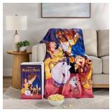 DISNEY CLASSIC VHS BOXED SILK TOUCH THROW, 50" X 7