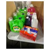 1 LOT OF 3- GAIN LAUNDRY DETERGENT./1-GAIN FABRIC