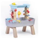 $120 STEP2 RAIN SHOWERS & FLOW KIDS WATER TABLE, O