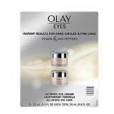 1 LOT OF 1-OLAY EYES ULTIMATE EYE CREAM TWIN PACK,