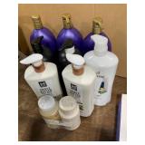 1 LOT OF 4-SHAMPOOS,4-CONDITIONER, 2-BODY WASH