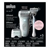 $110 BRAUN SILK- PIL 7 EPILATOR, WET AND DRY, WIDE