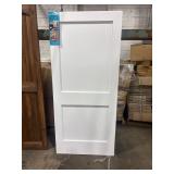 36 X 80 EIGHT DOORS 2 PANEL DOOR, WHITE