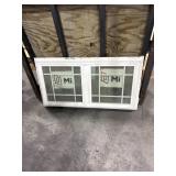 48.5IN X 24.5 IN MI DOUBLE FIXED VINYL WINDOW, WHI