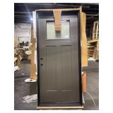 37.5 X 81.5 PELLA 1/4 VEIW 2 PANEL EXTERIOR DOOR,