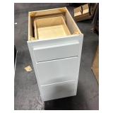 15IN X 20.5IN X 35IN WHITE SHAKER CABINET
