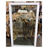 32 X 58.5 VINYL CASEMENT INSERT WINDOW WHITE