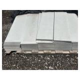 9 1/4FT X 12IN ALCURA LAP SIDING WHITE APPROX 76PC