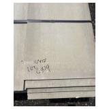 12FT X 12 IN LAP SIDING, WHITE/GREY APPROX 180PCS