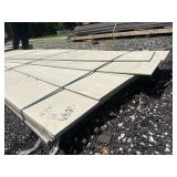 12FT X 12 IN LAP SIDING, TAN APPROX 30PCS