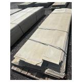 12FT X 12 IN LAP SIDING, TAN APPROX 108PCS