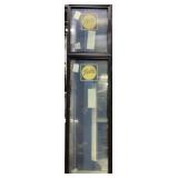 92.5X23.5 PELLA VINYL DOUBLE FIXED WINDOW BLACK
