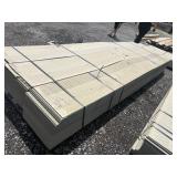 12FT X 16IN TAN SIDING BOARDS APPROX 150PCS