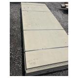4FT X 10 FT TAN SIDING PANELS APPROX 23PCS