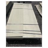8FT X 24IN TAN SIDING BOARDS APPROX 90PCS