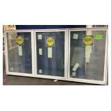 48 X 102 PELLA 3 PANEL VINYL CASEMENT WINDOW WHITE