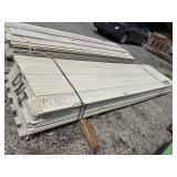 12FT X 8 IN LAP SIDING BOARDS, GREY APPROX 108PCS