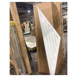 1 LOT (11) 1 LOT (8) EKENA MILLWORK 83IN X 18IN WH