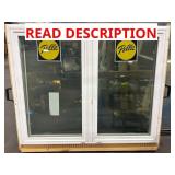 59 1/2 X 47 1/2 PELLA DOUBLE PANE CASEMENT WHITE V