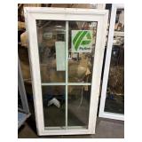 48 X 24 PLY GEM FIXED WHITE VINYL WINDOW